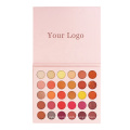 Private label good quality long lasting 30 colors matte make up eye shadow palette